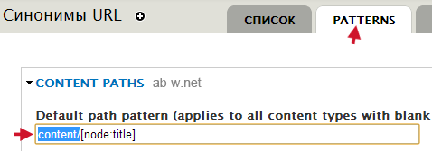 ����� url� ������