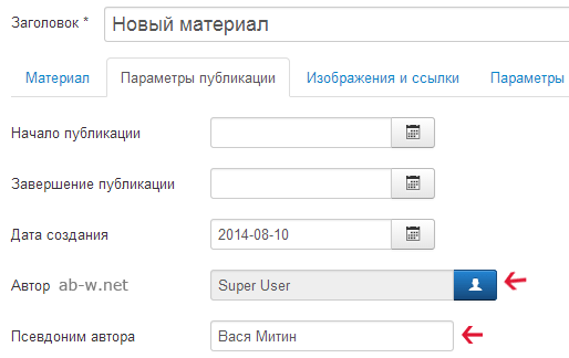 �������� Joomla ������