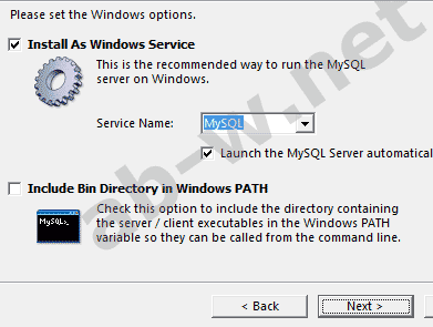 ��� ���������� MySQL ��� windows vista, 7. � ����� ������